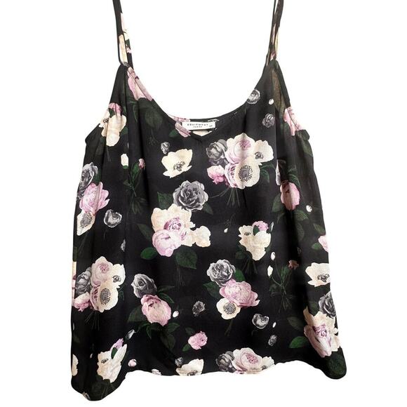 EQUIPMENT‎ Layla 100% Silk Dark Floral Camisole Tank Womens S P Layer Whimsigoth - Picture 14 of 14